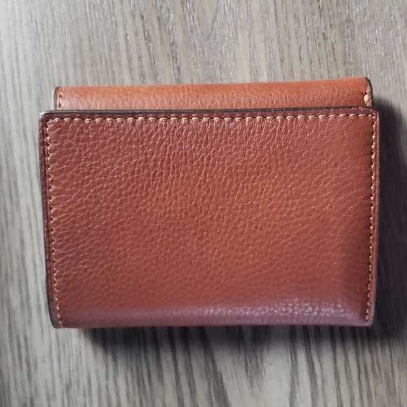 Rolfs Accessories Rolfs Light Brown Leather Mens Trifold Wallet